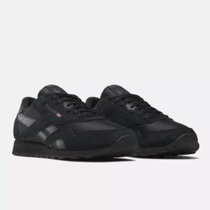 Reebok Classic Nylon Black Size M 7.5 / W 9
